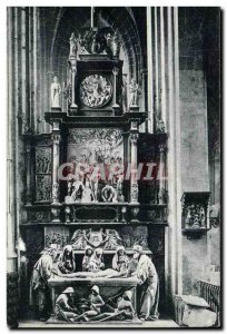 Old Postcard Mainz Dom Grablegung Christi