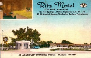 Arkansas Little Rock The Ritz Motel