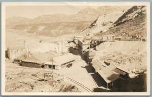 RYAN CA SCENE w/ RAILROAD TRACKS ANTIQUE REAL PHOTO POSTCARD RPPC