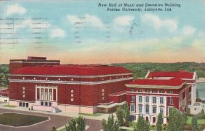 New Hall Of Music And Executive Building Purdue University Lafayette Indiana ...