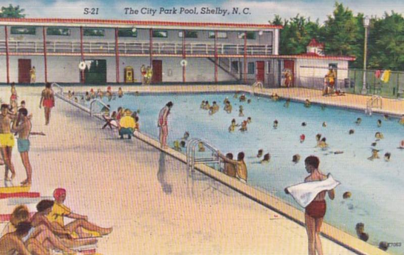 North Carolina Shelby The City Park Pool