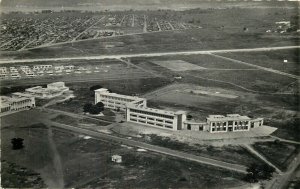 Congo Brazzaville aerial view real photo Lycee Savorgnan high school 