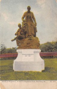 Statue of Stephen C. Foster in Highlands Park Pittsburgh Pennsylvania, PA