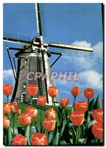 Postcard Modern Windmill