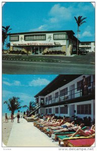 Tropicana Motel, Ocean Front Patio, MIAMI BEACH, Florida, 40-60´