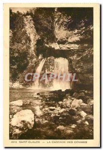 Old Postcard Saint Claude Cascade des Combes