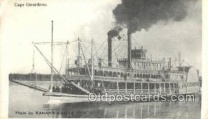 Cape Girardeau Ferry Boat, Ferries, Ship Cape Girardeau Unused 