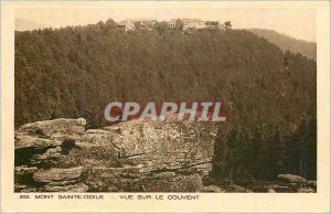 Old Postcard Mont Sainte Odile Convent View