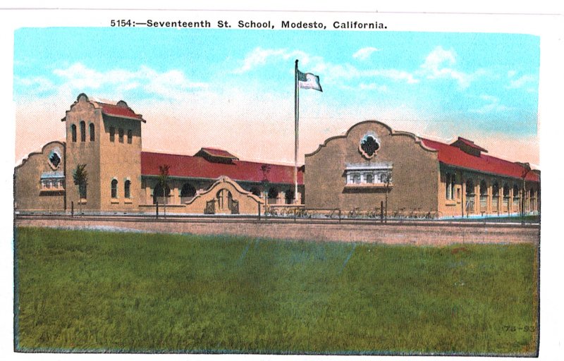 5154 - Seventeenth St. School, Modesto, California