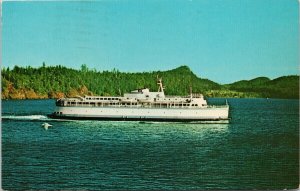 MV 'Queen of Vancouver' Ship BC Ferries Victoria BC Vintage Postcard G60