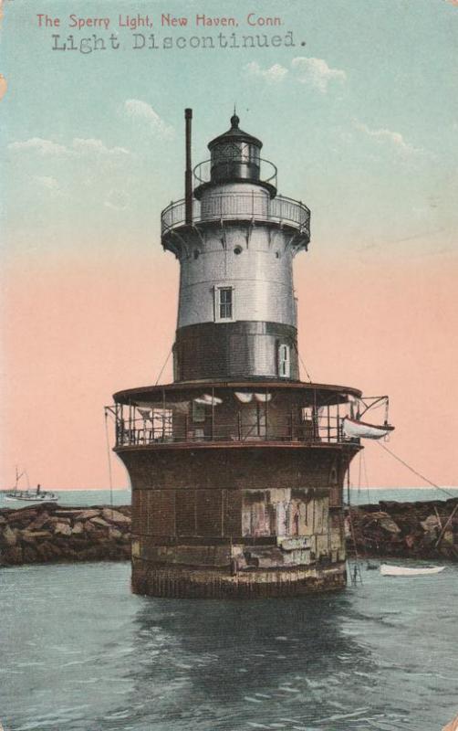 New Haven CT, Connecticut - The Sperry Light House - DB