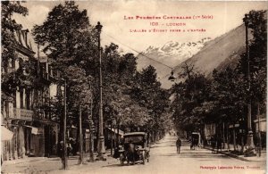 CPA Pyrénées Centrales LUCHON L'Allée d'Étigny (982393)