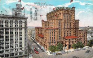 Canada - Vancouver - C.P.R. Hotel, Vancouver and Birk's Building