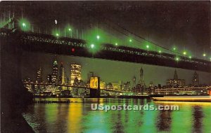 Manhattan & Brooklyn Bridge, New York City, New York
