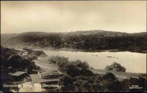 south africa, PORT SHEPSTONE, Umzimkulu River 30s RPPC