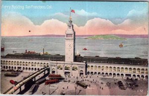 Postcard BUILDING SCENE San Francisco California CA AM6825