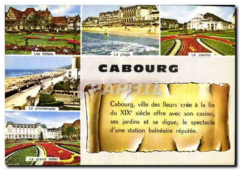 Postcard Moderne Cabourg Calvados