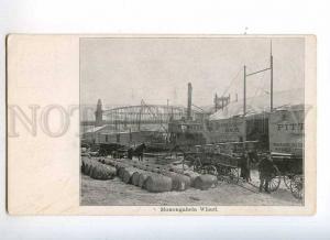 232889 USA Monongahela Pennsylvania Wharf 1898 year postcard