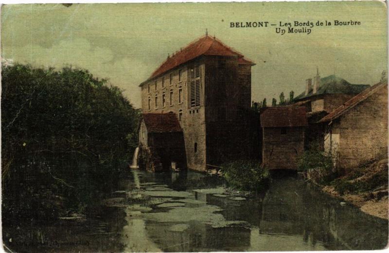 CPA Belmont - Les Bords de la Bourbre - Un Moulin (295888)