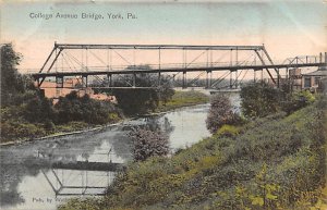 College Avenue Bridge York, Pennsylvania PA  