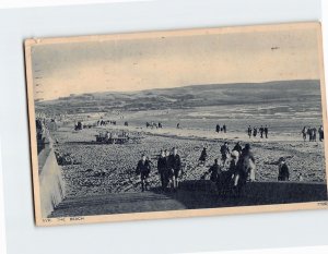 Postcard The Beach Ayr Scotland