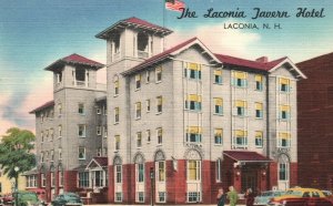 Vintage Postcard 1930's The Laconia Tavern Hotel Laconia New Hampshire NH