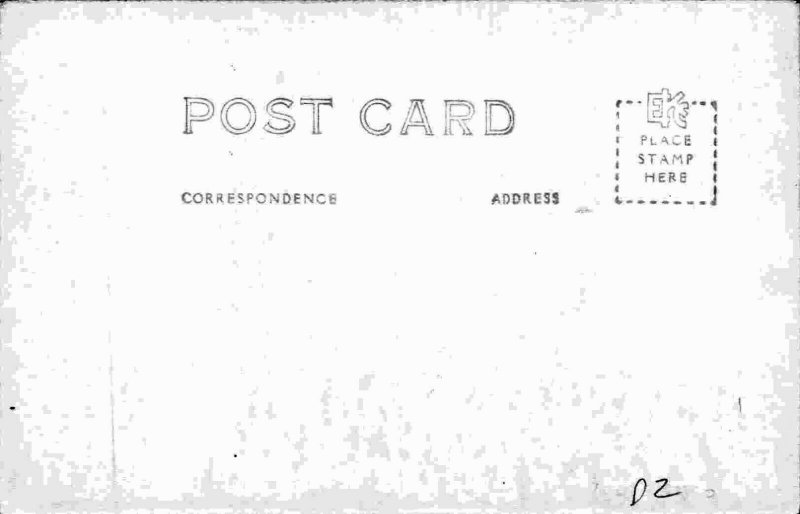 Ellendale ND Main Street Chrysler Dealership Mobil Gas Station RPPC