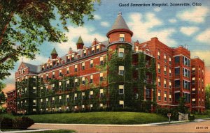 Ohio Zanesville Good Samaritan Hospital 1946 Curteich