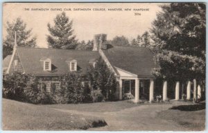 HANOVER, New Hampshire NH   DARTMOUTH COLLEGE OUTING CLUB  1947  Postcard