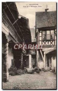 Riquewihr Old Postcard Court House Aces Preiss