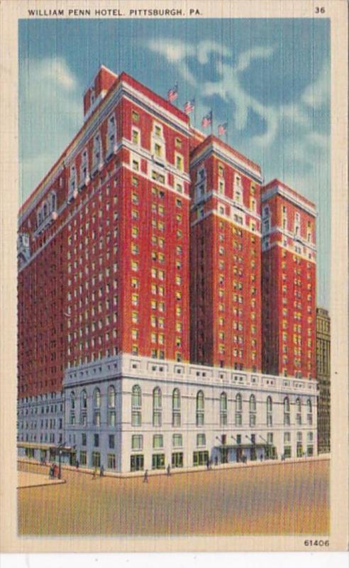 Pennsylvania Pittsburg William Penn Hotel 1939