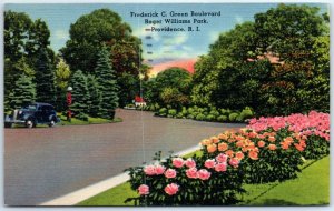 M-52113 Frederick C Green Boulevard Roger Williams Park Providence Rhode Island