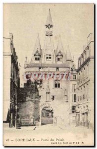 Bordeaux - Palace Gate - Old Postcard