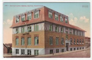 Seattle Labor Temple Washington 1910c postcard