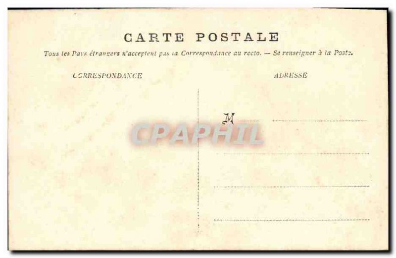 Old Postcard Boat War Courbet