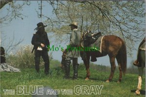 Military Postcard - The American Civil War, The Blue and The Gray  RR18768