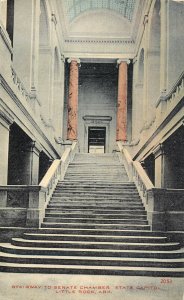 United States stairway to senate chamber State Capitol Little Rock