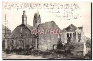 Old Postcard The War In Vienna Le Chateau Argonne Marne Army