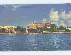 Pre-1980 HOTEL SCENE Hamilton Bermuda F6402