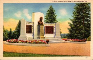 Pennsylvania Gettysburg Lincoln Speech Memorial
