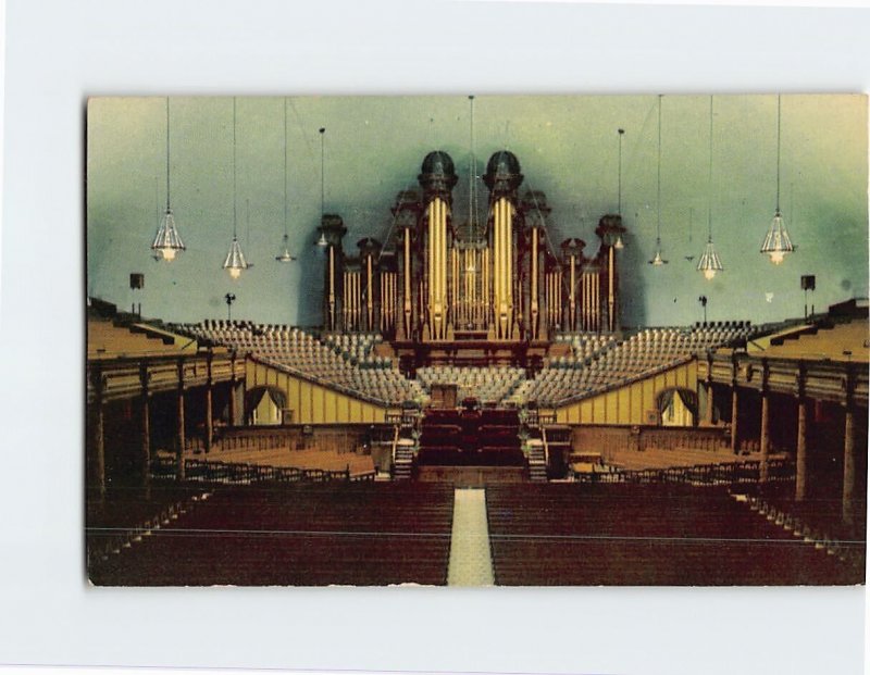 Postcard The Tabernacle, Temple Square, Salt Lake City, Utah