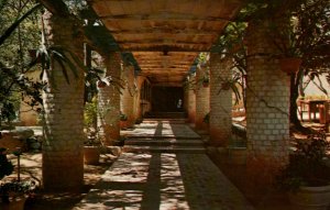 Padua Hills, California - Entrance to Theatre & Dining Room - in 1971