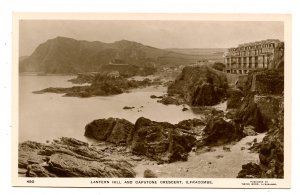 UK - England, Ilfracombe. Lantern Hill & Capstone Crescent    RPPC