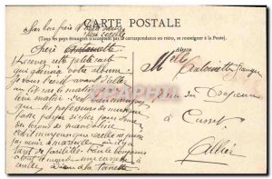Old Postcard Advertisement Chocolaterie d & # 39Aiguebelle Van Dyck Virgin donor