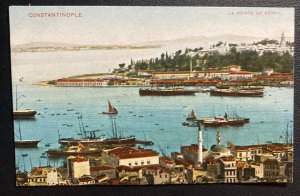 Mint Turkey Picture Postcard Constantinople  Serail Point View