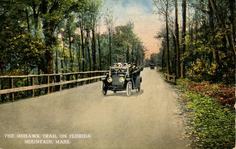 MA - Berkshires, Mohawk Trail. On Florida Mountain