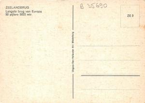 B35690 Zeelandbrug Langste brug van Europa netherlands