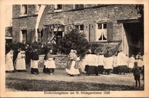 Germany Einkleidungsfeier am St Hildegardisfest 1930