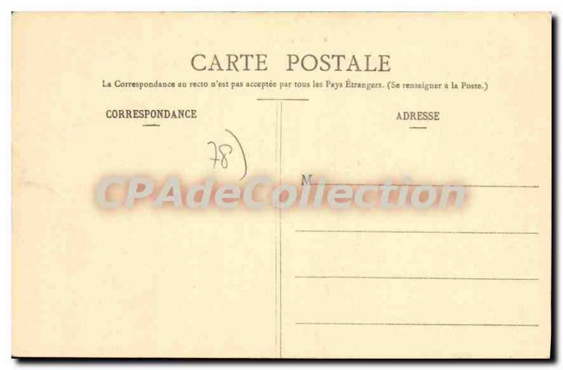 Postcard Old Rosny sur Seine Chateau