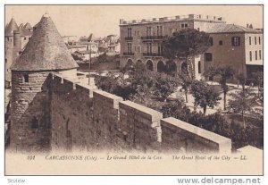 Carcassonne , France, 1900-10s : Le Grand Hotel de la Cite